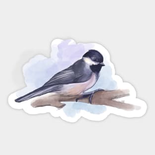 watercolor bird Sticker